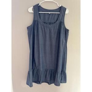 J Crew Chambray Summer Dress Women’s M
